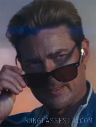 Karl Urban wears Ray-Ban RB2140 Wayfarer sunglasses in the 2025 movie Mortal Kombat II.