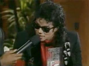 Michael Jackson sometimes wore Ray-Ban Wayfarer sunglasses in the 1980s.