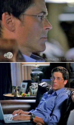 Rob Lowe wearing Robert Marc rimless optical style 378 in Brothers and Sisters