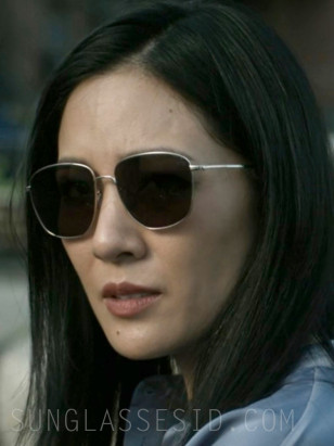 Constance Wu wears a pair of aviator sunglasses in Season 2, Episode 4 of The Terminal List.