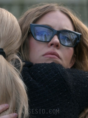 Sydney Sweeney wears Tiffany TF4230 sunglasses in The Housemaid.