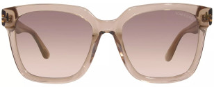 Tom Ford Selby TF952 45G Rose Champagne Transparent Sunglasses