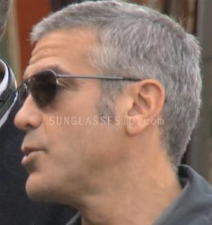 George Clooney with Ermenegildo Zegna SZ3174 sunglasses in The American