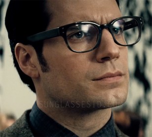Henry Cavill wears a pair of Tom Davies Bespoke Horn eyeglasses in Batman v Superman: Dawn of Justice