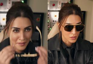 Kriti Sanon wearing Bottega Veneta BV1194S sunglasses in Crew.