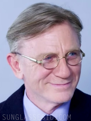 Daniel Craig wears Caddis Uripiter eyeglasses in the recent Esquire video about his watch collection.