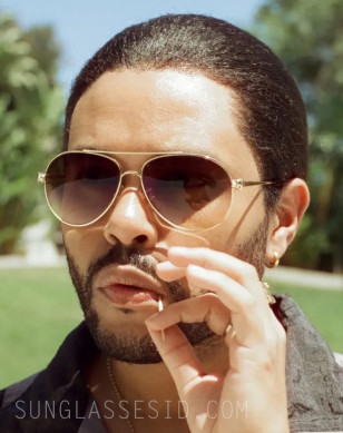The Weeknd (real name Abel Makkonen Tesfaye) wears gold Cartier Panthère de Cartier sunglasses in the HBO series The Idol (2023) and the music video Double Fantasy.