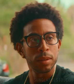 Chris Bridges (Ludacris) wears a pair of RetroSuperFuture People Francis eyeglasses in the 2022 Netflix film End Of The Road.