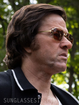 Mark Wahlberg wears vintage Cottet 39501 Gold sunglasses in the movie By Any Means