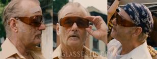 Bill Murray with the oversized fit over shield glasses