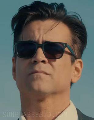 Colin Farrell wears Garrett Leight Palladium sunglasses in Sugar.