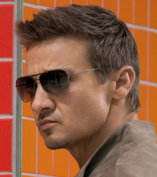 Jeremy Renner wears Giorgio Armani AR6007 glasses in Mission Impossible - Rogue Nation.