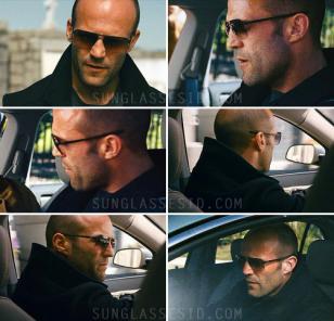 Jason Statham wearing ic! berlin kjell sunglasses in The Mechanic