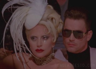 Lady Gaga and Matt Bomer (wearing ic! berlin Bjornsonstrasse sunglasses) in American Horror Story.