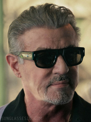 Sylvester Stallone wears Jacques Marie Mage Thundercloud sunglasses in Season 2 of Tulsa King.