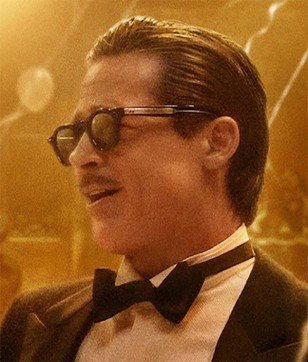 Brad Pitt wears Jacques Marie Mage Zephirin sunglasses in Babylon