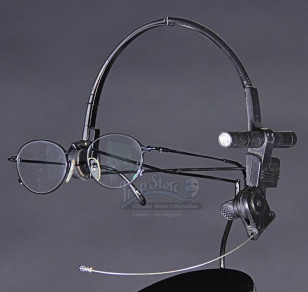 The Jean Paul Gaultier 55-9171 glasses are part of this Mission Impossible headset which was auctioned at PropStore.