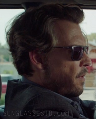 Johnny Depp wears black sunglasses in The Professor.