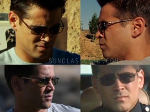 Colin Farrell wears Kenneth Cole sunglasses in the movie S.W.A.T.