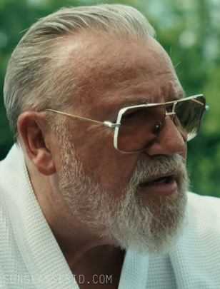 Ray Winstone wears Dita Dubsystem aviator sunglasses in the second season of The Gentlemen.