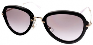 Miu Miu 03QS with purple gradient lenses