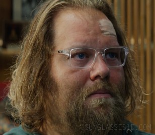 Ólafur Darri Ólafsson wears Oakley Chamfer 2.0 eyeglasses in the 2018 movie The Meg.