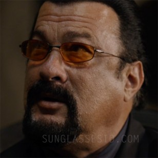Steven Seagal wears Oakley Whisker sunglasses in the 2016 action film Contract to Kill.