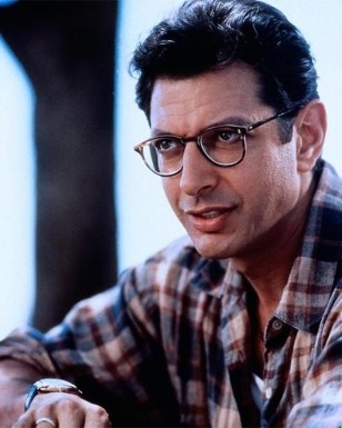 Jeff Goldblum wears Oliver Peoples Finley eyeglasses in Independence Day.