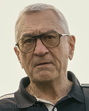 Robert De Niro wears Oliver Peoples Nilos glasses in the movie About My Father.