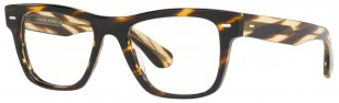 A similar model: Oliver Peoples Oliver eyeglasses - but perhaps not exactly the same (the arms seem bigger)