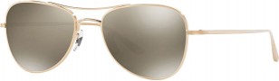 Brushed gold Oliver Peoples The Row Executive Suite sunglasses