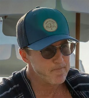 Edward Norton wears Persol PO3166S sunglasses in Glass Onion: A Knives Out Mystery.