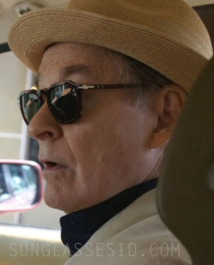 Kevin Kline wears Persol PO3292S sunglasses in American Classic.