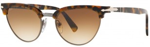 Persol PO3198S Tailoring Edition, Dark Brown Tortoise and gold frame and Brown Gradient lenses, color code 107351 51-19