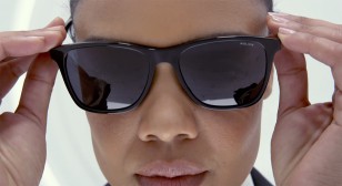Tessa Thompson wears Police Origins 1 SPL872 sunglasses in the movie Men In Black: International