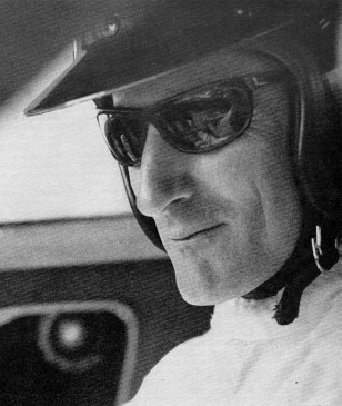 Original driver Ken Miles wearing sunglasses similar to the Ray-Ban Balorama sunglasses