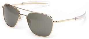 Randolph Engineering RE Aviator with gold frame and bayonet temples