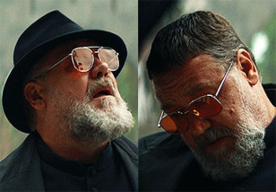 Russell Crowe's sunglasses in The Pope's Exorcist.