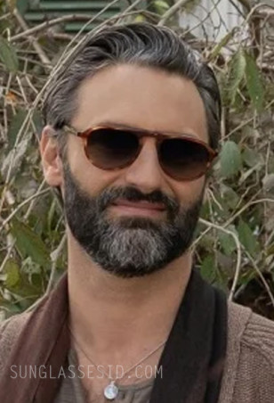 Marco Calvani as Claude wears STATE Optical Co. Diversey Sun sunglasses in the series The Four Seasons.