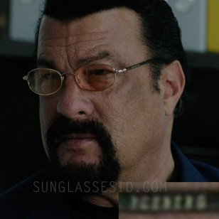 Besides his standard Oakley Whisker glasses Steven Seagal also wears another pair of sunglasses in the 2016 action film Contract To Kill.