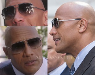 Dwayne Johnson wears a pair of Dita Midnight Special sunglasses in Ballers Season 3, Episode 3 and 4.