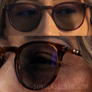 Maggie Q wears brown sunglasses in the series Ballard.