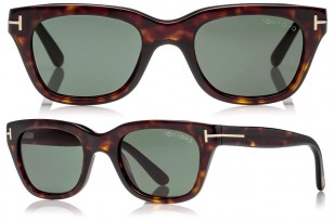 Ryan Reynolds Tom Ford Snowdon sunglasses are either Dark Havana (pictured here) or Shiny Black