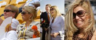 Princess Maxima wearing Tom Ford Whitney Sunglasses