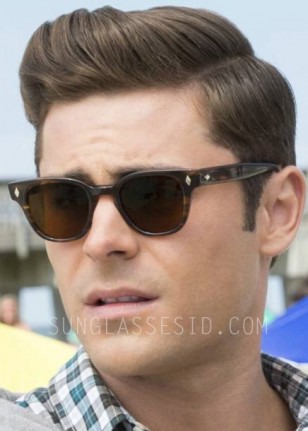 Zac Efron wears a pair of True Vintage Revival TVR502 Diamond Shape sunglasses in Dirty Grandpa.