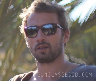 Matthias Schoenaerts wears Vuarnet Legend 06 sunglasses in A Bigger Splash.