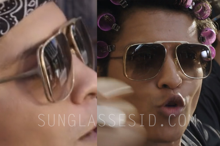 Bruno Mars Sunglasses In Uptown Funk Video Sunglasses Id Celebrity Sunglasses