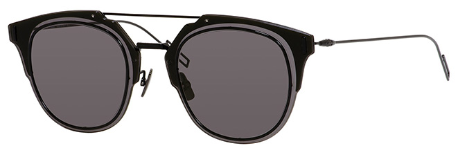 Dior Homme Composit 10 Mirror Graphic Sunglasses in Violet