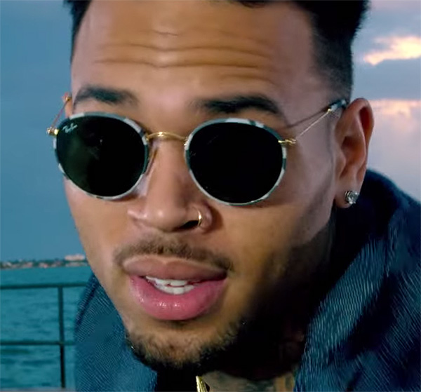 chris brown ray ban