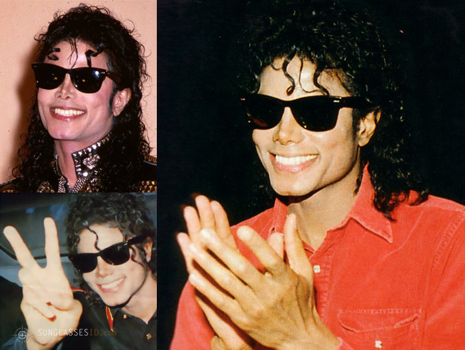 michael jackson ray ban wayfarer